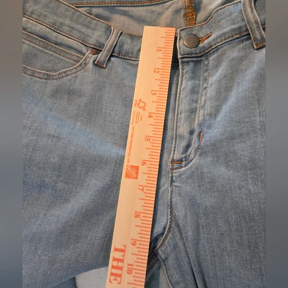 Eileen Fisher Frost Slim Ankle Jean New With Tag Sz 14